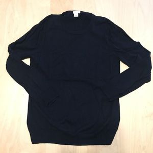 J.Crew Navy Crewneck Sweater
